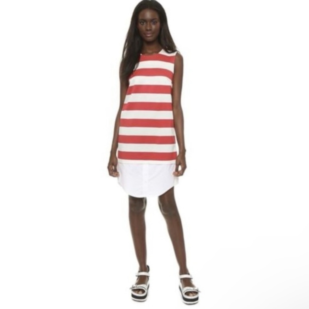 Jacquemus Iconic French Striped Shirt Dress